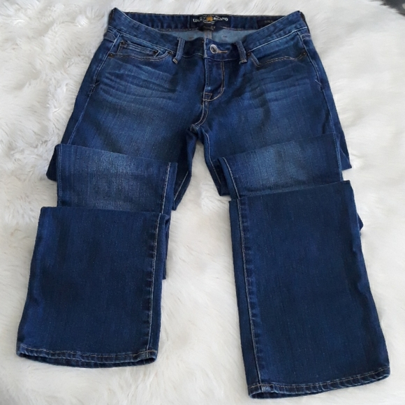 Lucky Brand Lolita Boot Blue jeans 4/27 - Picture 3 of 8